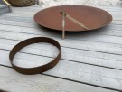 Bålpanne / Vannspeil i 4 mm Corten stål - 80 cm diameter thumbnail
