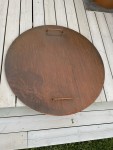 Lokk til bålpanne/vannspeil 90 cm diameter, 2 mm corten stål